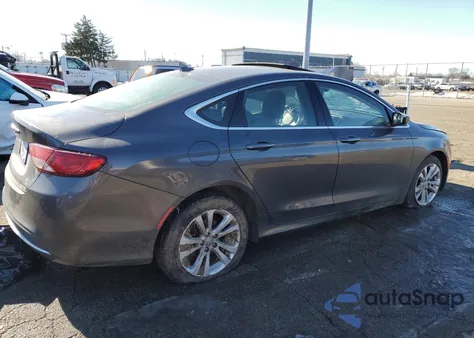 2015 Chrysler 200 Limited из США, поврежденный, VIN 1C3CCCAB7FN721129
